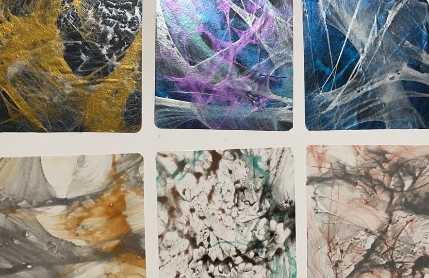 رنگ تکوراتیو (هنری) تارعنکبوتی ساندورا